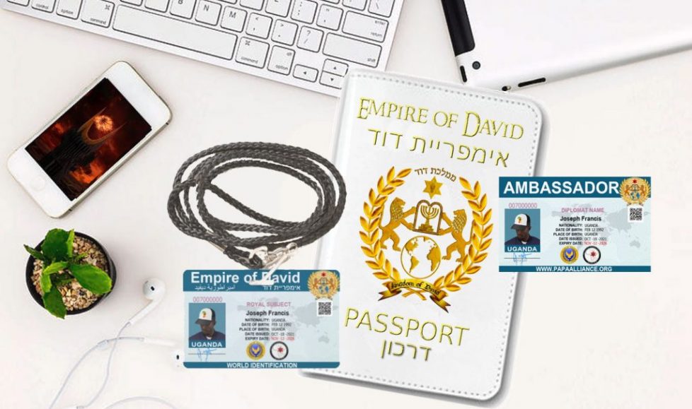 kingdom of david passport and world identification credentials